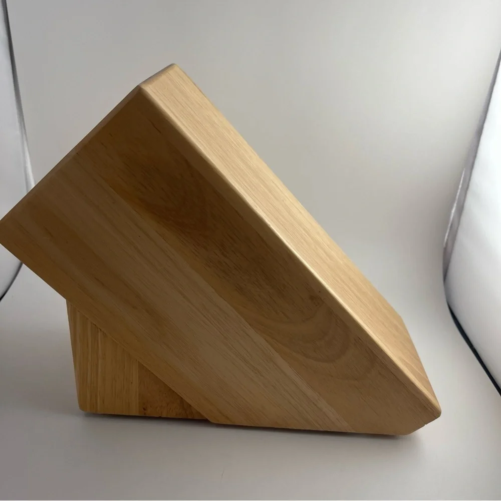 J.A. Henckels International 9 slot Hardwood Knife Storage Block